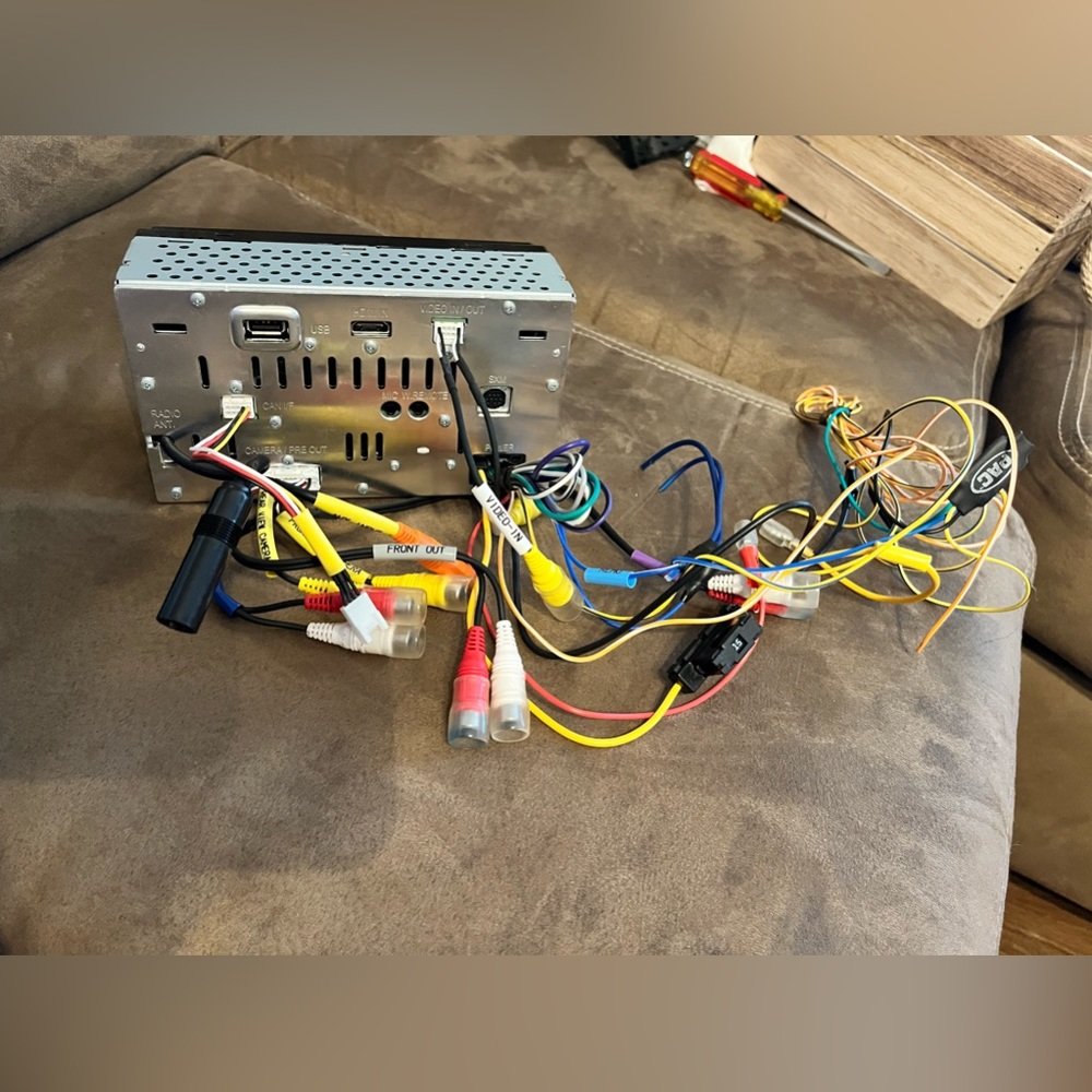 Double Din Alpine Head Unit